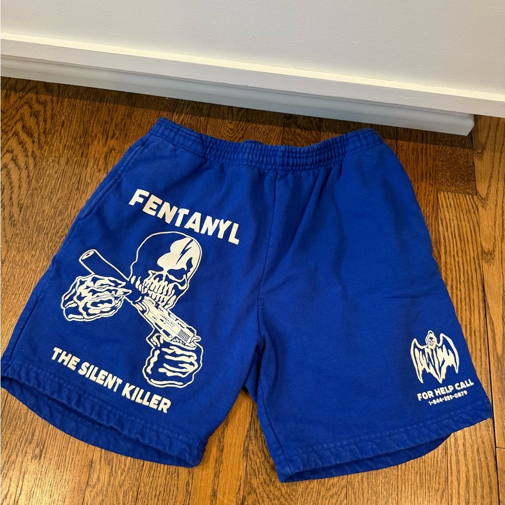 Warren Lotas Silent Killer Men's Sweat Shorts size small